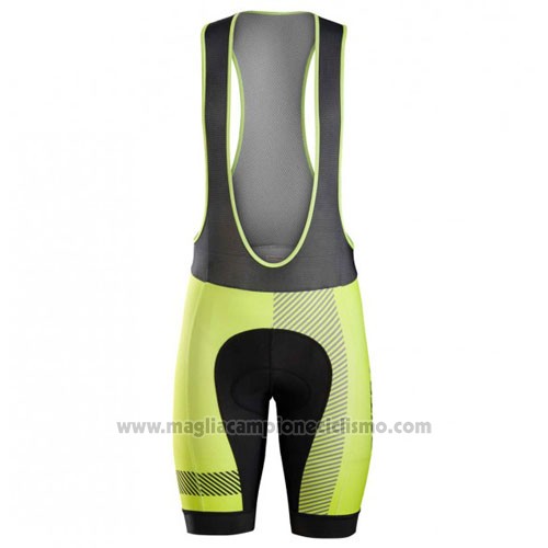 2016 Abbigliamento Ciclismo Bontrager Nero e Giallo Manica Corta e Salopette